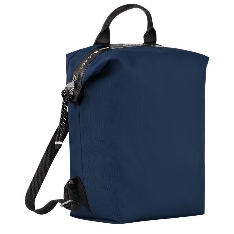 Navy Men's Longchamp Le Pliage Energy L Backpacks | 4536-TCVLN