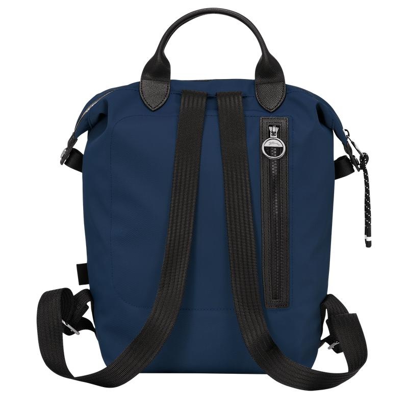 Navy Men's Longchamp Le Pliage Energy L Backpacks | 4536-TCVLN