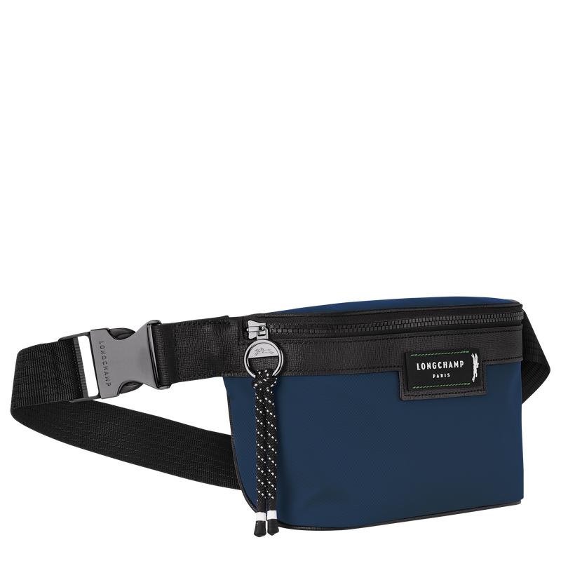 Navy Men's Longchamp Le Pliage Energy M Belt Bags | 1768-WBRXU