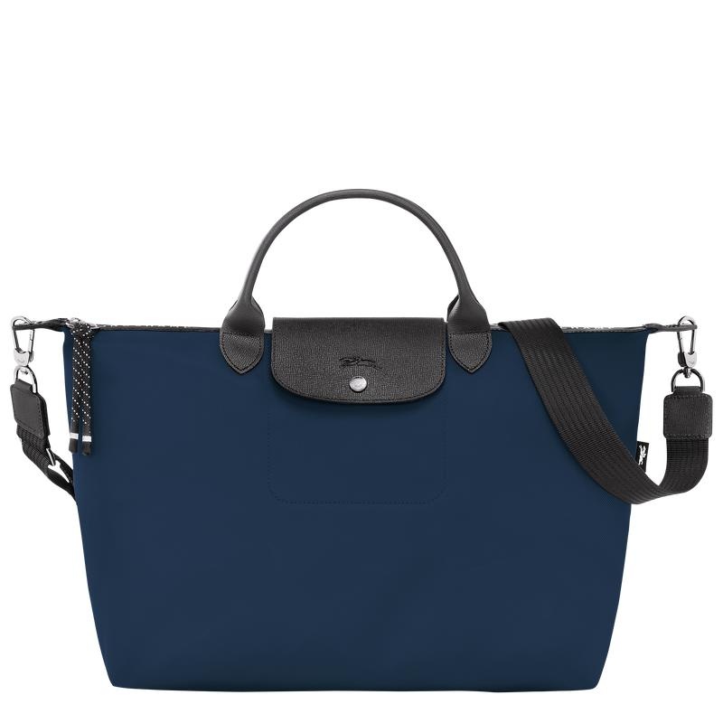 Navy Men\'s Longchamp Le Pliage Energy XL Handbags | 0347-TPWEY