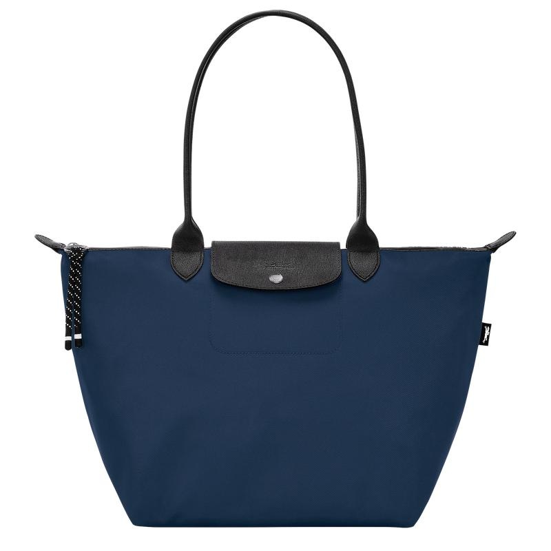 Navy Women\'s Longchamp Le Pliage Energy L Tote Bag | 8693-YAONJ