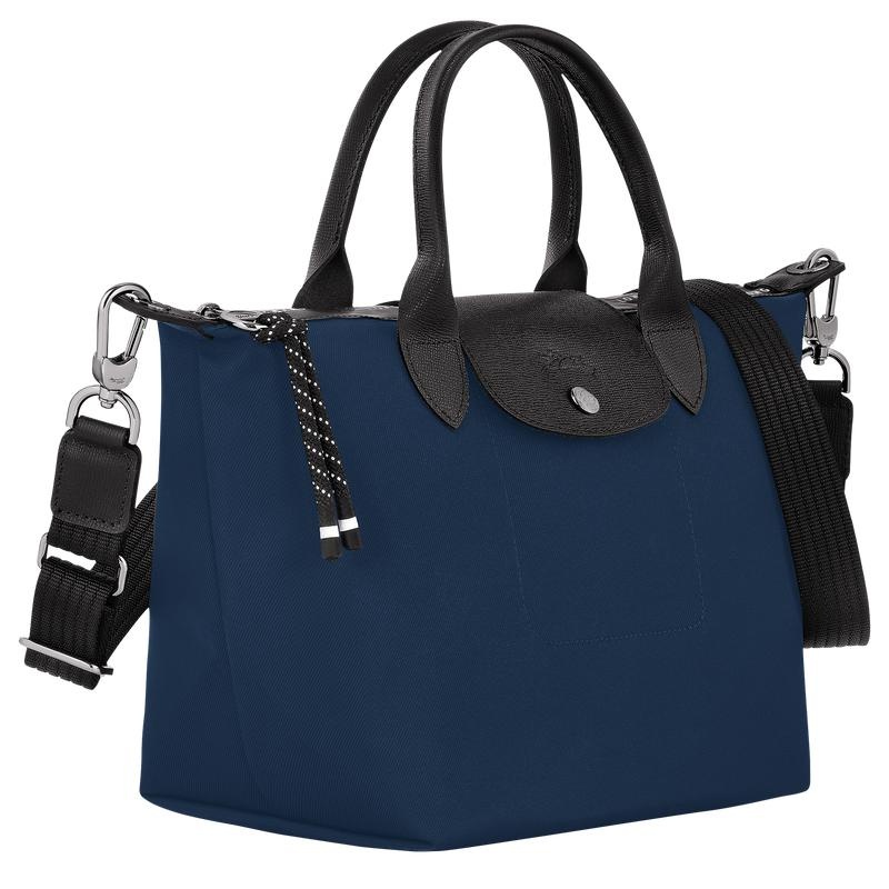 Navy Women's Longchamp Le Pliage Energy S Handbags | 7834-IWLDJ