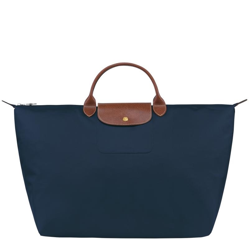 Navy Women\'s Longchamp Le Pliage Original S Travel Bags | 9680-VTEOC