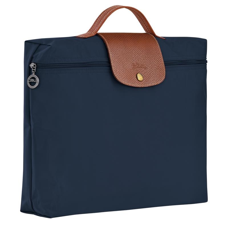 Navy Women's Longchamp Le Pliage Original S Briefcase | 4192-ZGETF