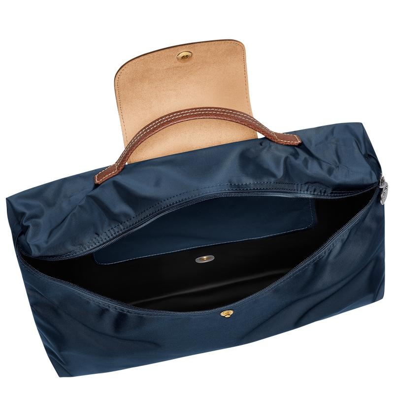 Navy Women's Longchamp Le Pliage Original S Briefcase | 4192-ZGETF