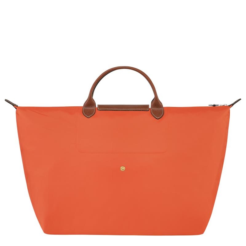 Orange Men's Longchamp Le Pliage Original S Travel Bags | 9736-TSKMB