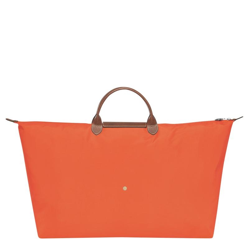 Orange Men's Longchamp Le Pliage Original M Travel Bags | 0598-AOZJQ