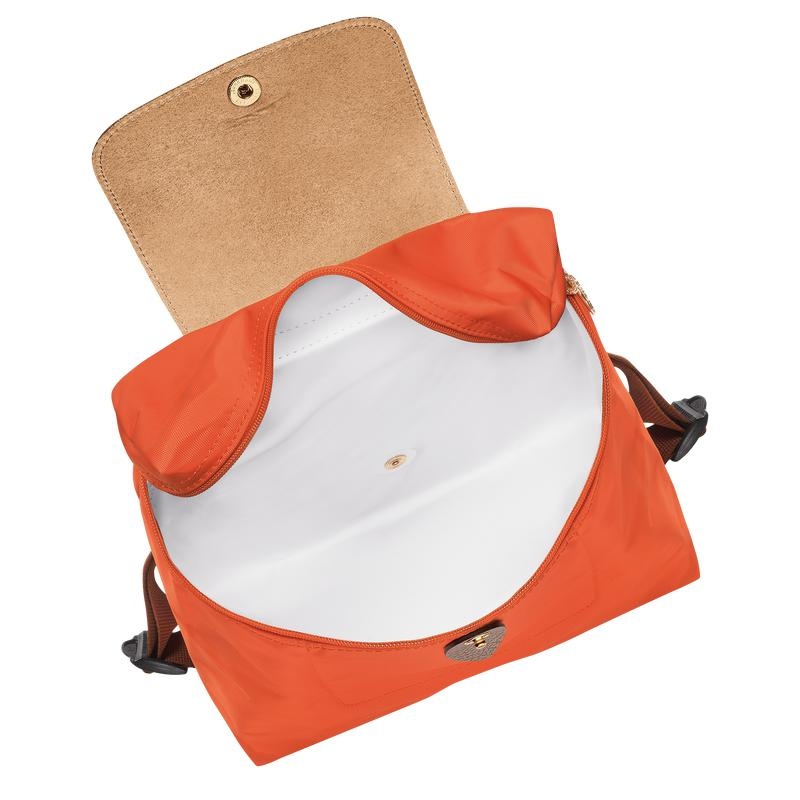 Orange Men's Longchamp Le Pliage Original M Backpacks | 8671-THIOD