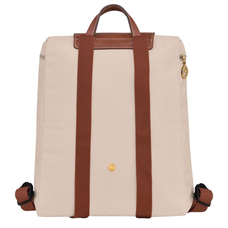 Paper White Men's Longchamp Le Pliage Original M Backpacks | 6801-IHFKU