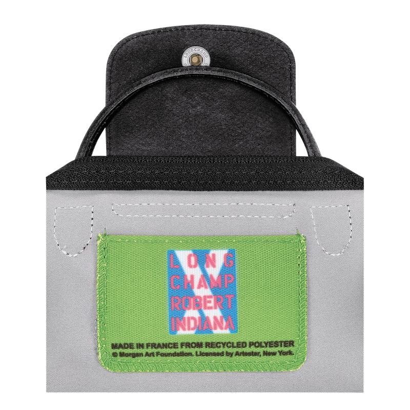 Pink Men's Longchamp x Robert Indiana Pouches | 1820-BWUMG