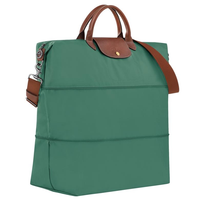 Sage Green Men's Longchamp Le Pliage Original expandable Travel Bags | 8103-CDTIG