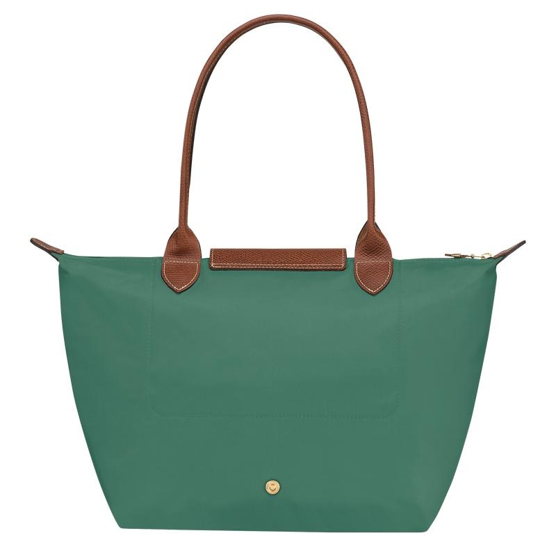 Sage Green Women's Longchamp Le Pliage Original M Tote Bag | 8359-WAKJZ