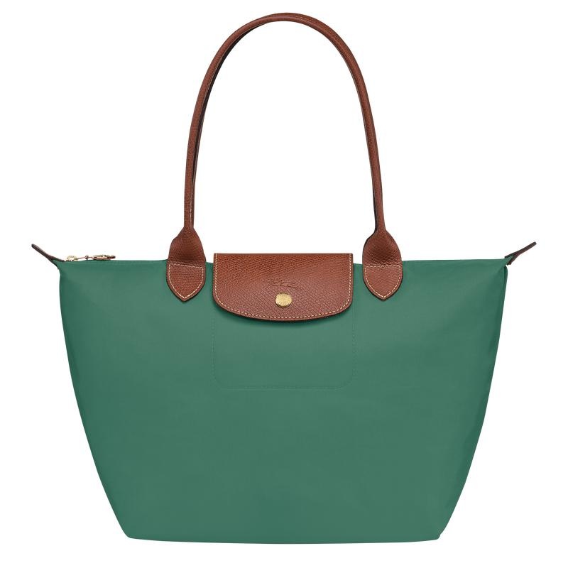 Sage Green Women\'s Longchamp Le Pliage Original M Tote Bag | 8359-WAKJZ