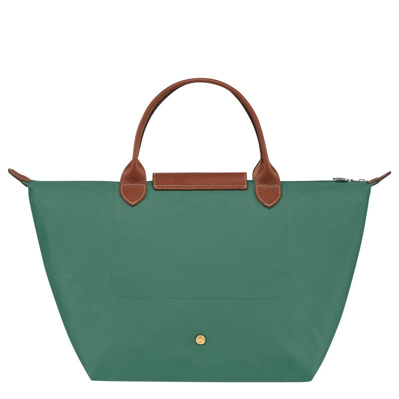 Sage Green Women's Longchamp Le Pliage Original M Handbags | 4521-BKOLW