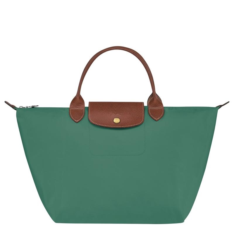 Sage Green Women\'s Longchamp Le Pliage Original M Handbags | 4521-BKOLW