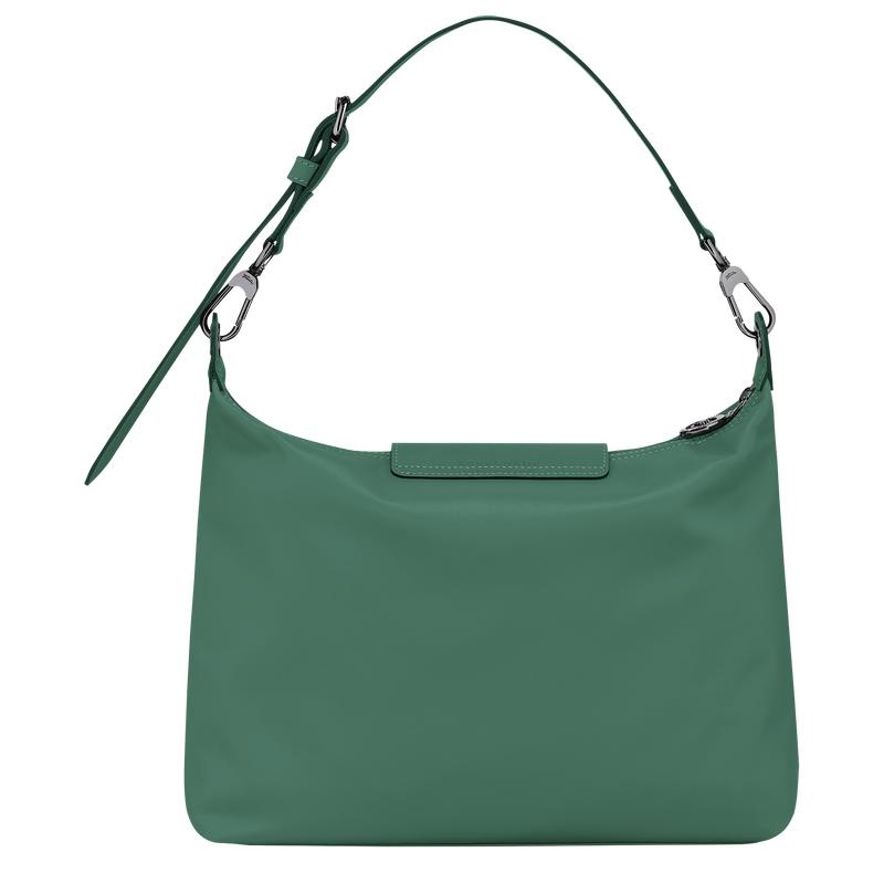 Sage Green Women's Longchamp Le Pliage Xtra M Hobo Bags | 0859-UPIGW