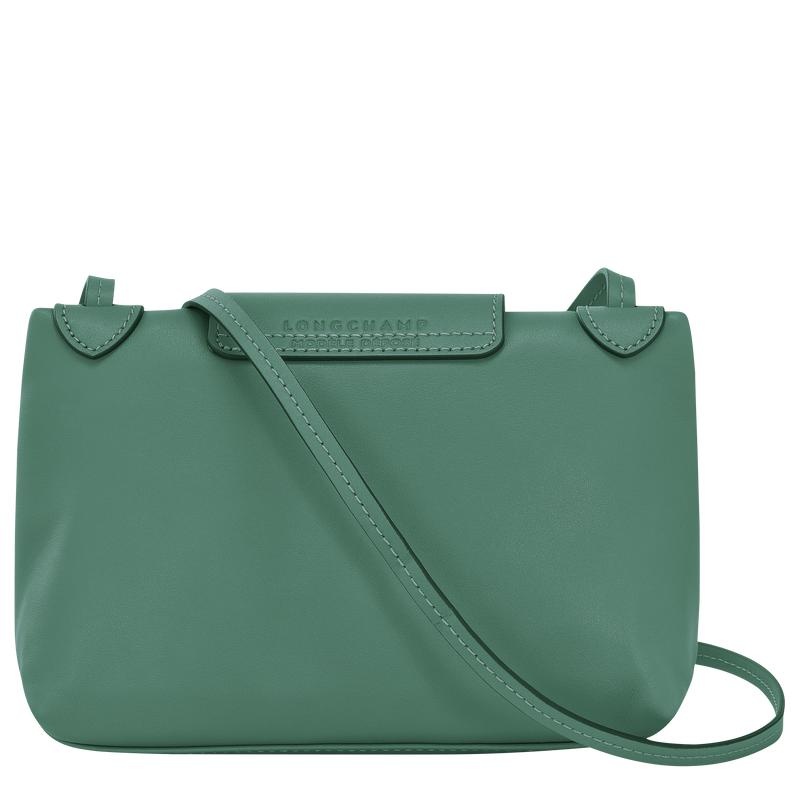 Sage Green Women's Longchamp Le Pliage Xtra XS Crossbody Bags | 9253-BKIXH