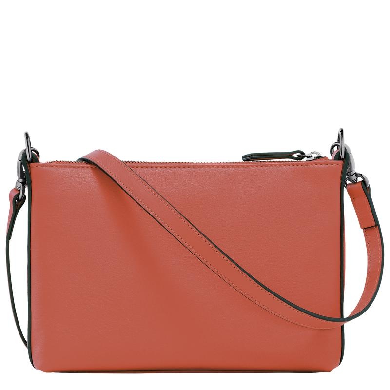 Sienna Red Women's Longchamp 3D S Crossbody Bags | 8319-GSNIT