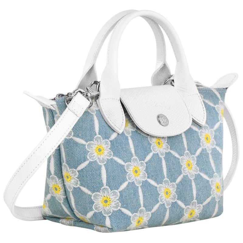 Sky Blue Women's Longchamp Le Pliage Collection XS Handbags | 7021-JSABC