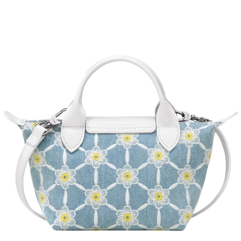 Sky Blue Women's Longchamp Le Pliage Collection XS Handbags | 7021-JSABC