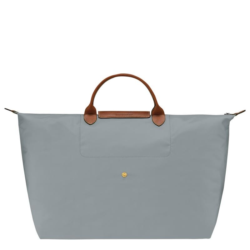 Steel Grey Men's Longchamp Le Pliage Original S Travel Bags | 8149-EMBAQ