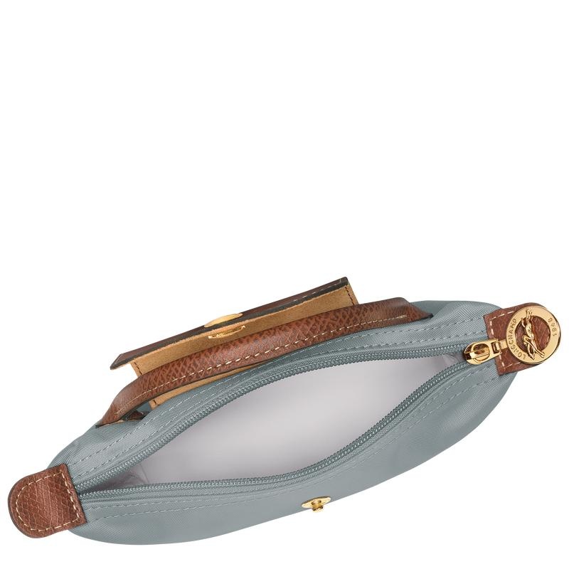 Steel Grey Men's Longchamp Le Pliage Original with handle Pouches | 0623-IUDWQ