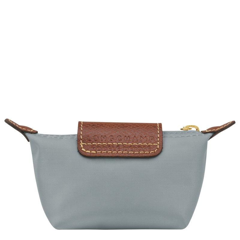 Steel Grey Women's Longchamp Le Pliage Original Coin Purses | 1064-AXLNZ