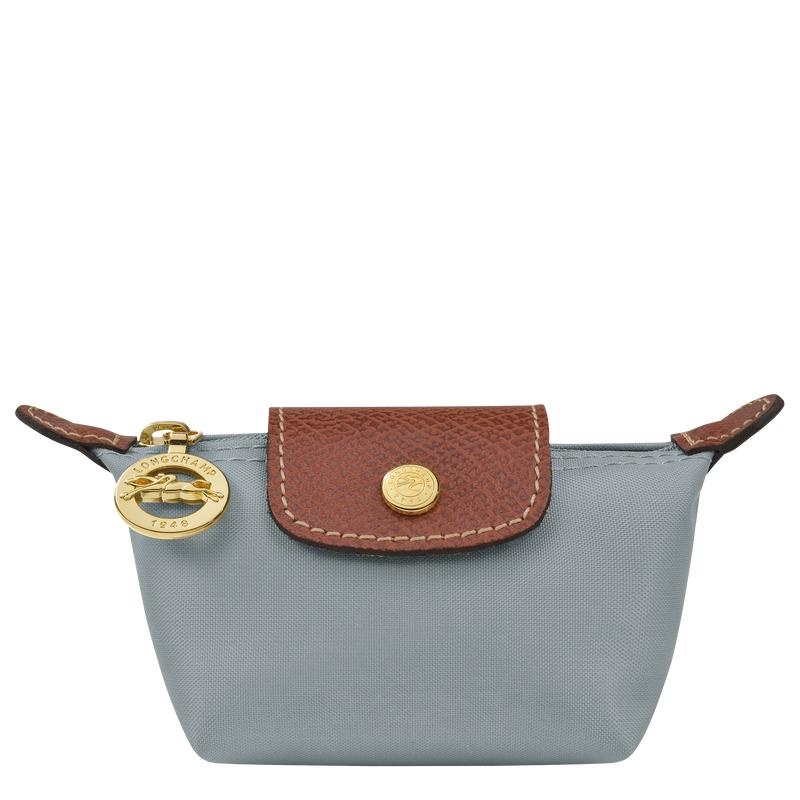 Steel Grey Women\'s Longchamp Le Pliage Original Coin Purses | 1064-AXLNZ