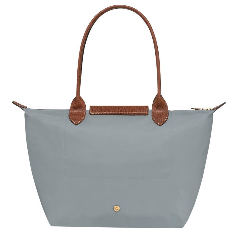 Steel Grey Women's Longchamp Le Pliage Original M Tote Bag | 2043-QWRFM