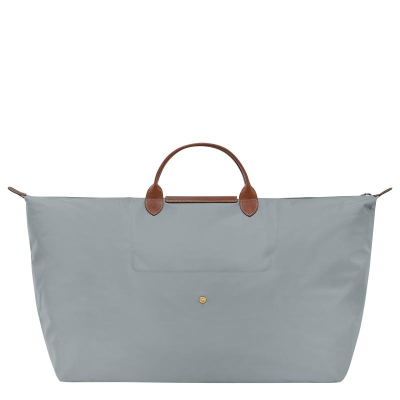 Steel Grey Women's Longchamp Le Pliage Original M Travel Bags | 0849-URXIQ