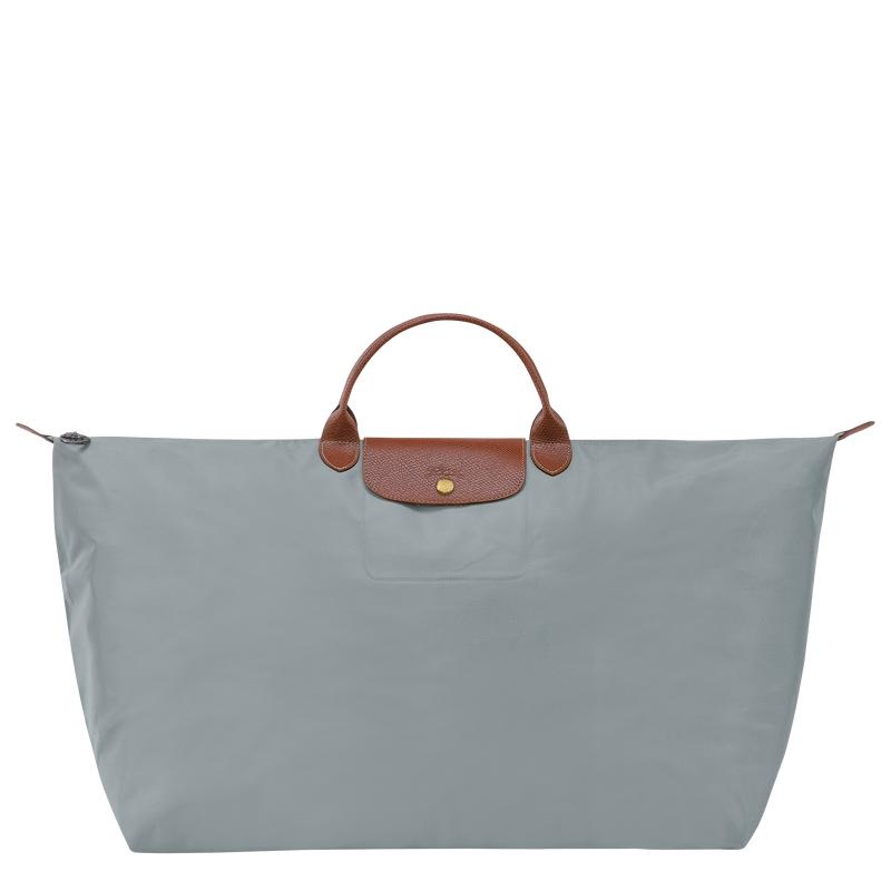 Steel Grey Women\'s Longchamp Le Pliage Original M Travel Bags | 0849-URXIQ