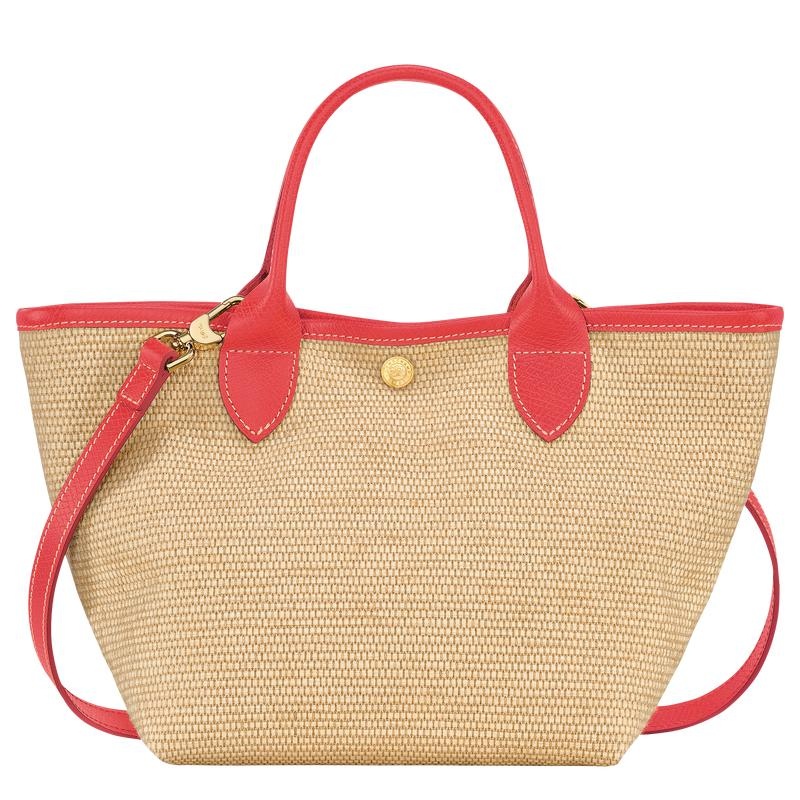 Strawberry Red Women's Longchamp Le Panier Pliage S Basket Bag | 1720-CRTZP