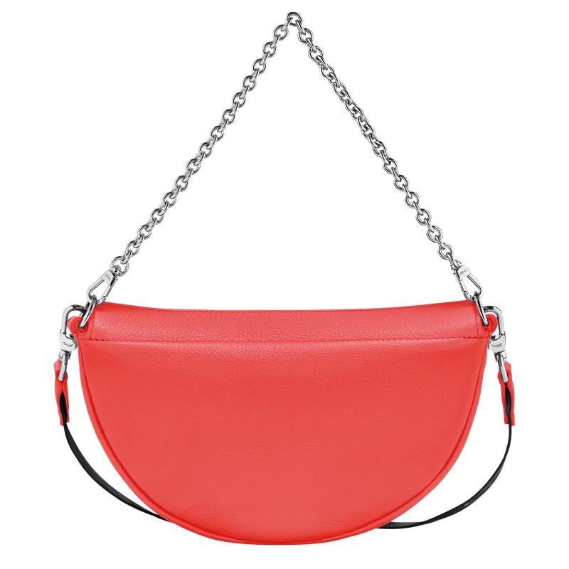 Strawberry Red Women's Longchamp Smile S Crossbody Bags | 8037-AZWLD