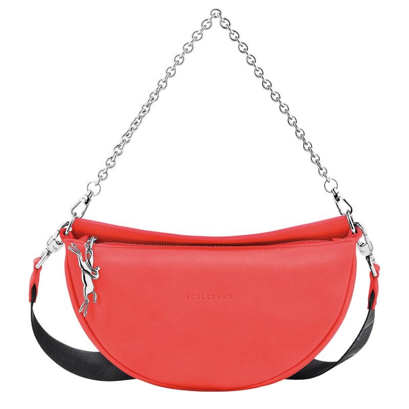 Strawberry Red Women\'s Longchamp Smile S Crossbody Bags | 8037-AZWLD