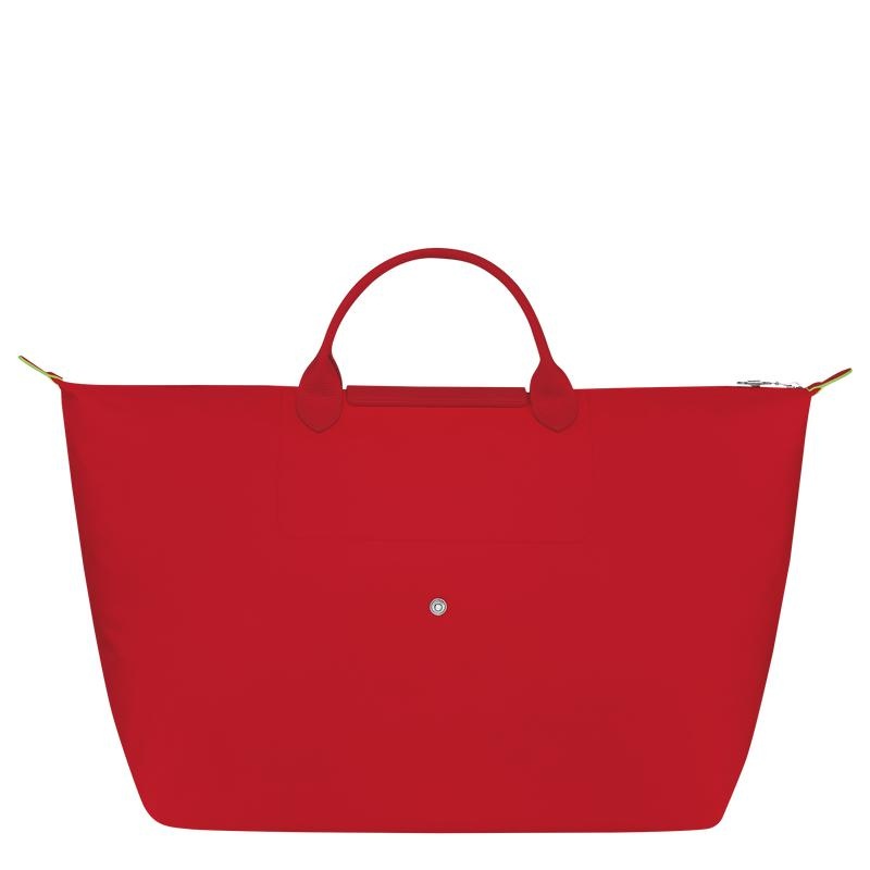 Tomato Red Women's Longchamp Le Pliage Green S Travel Bags | 7690-FBVTN