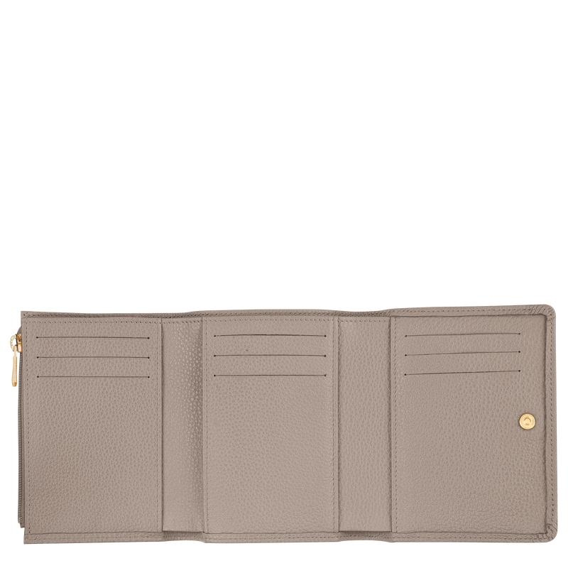 Turtledove Grey Men's Longchamp Le Foulonné Wallets | 5264-XPALK