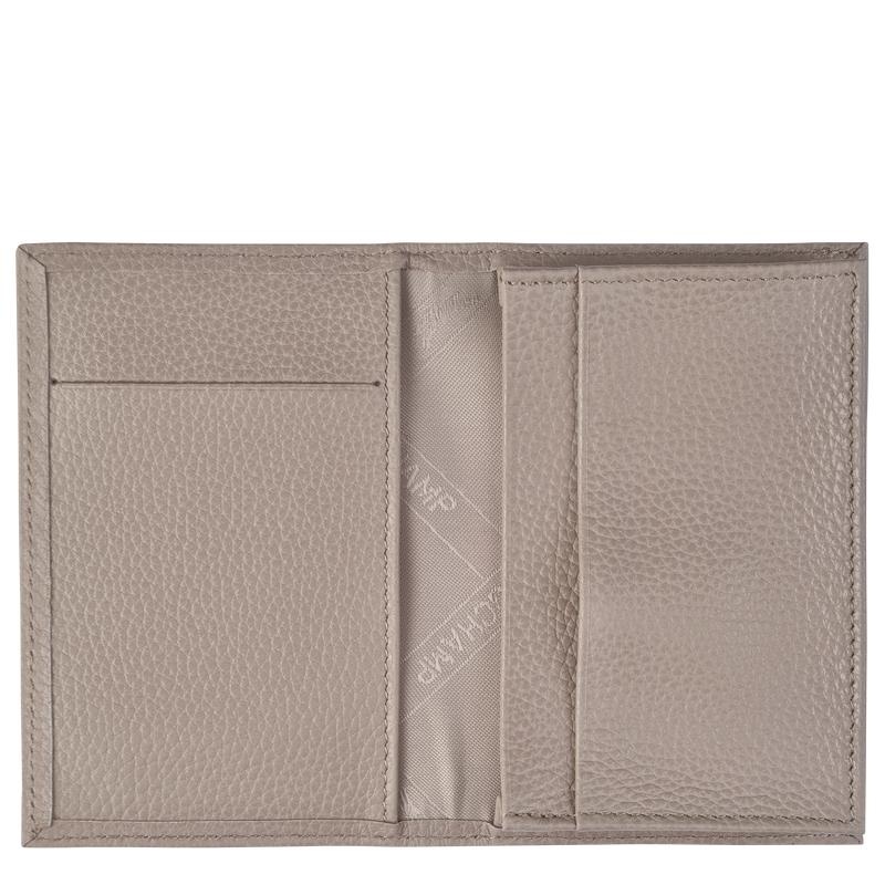 Turtledove Grey Men's Longchamp Le Foulonné Cardholders | 1069-BOJCD