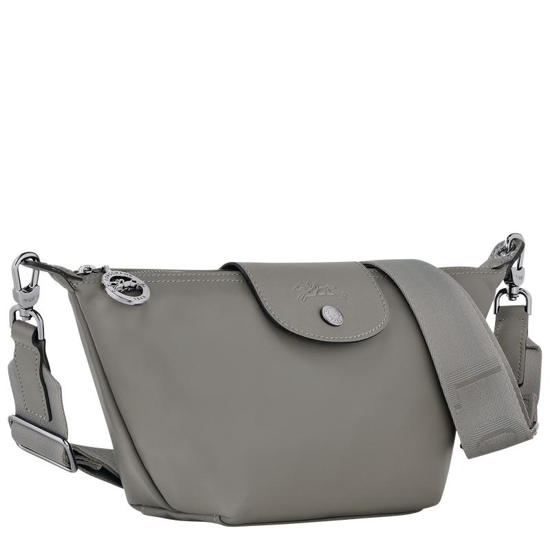 Turtledove Grey Men's Longchamp Le Pliage Xtra XS Crossbody Bags | 2876-FLZNO