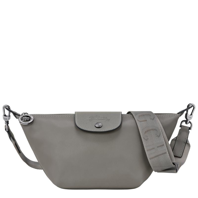 Turtledove Grey Men\'s Longchamp Le Pliage Xtra XS Crossbody Bags | 2876-FLZNO