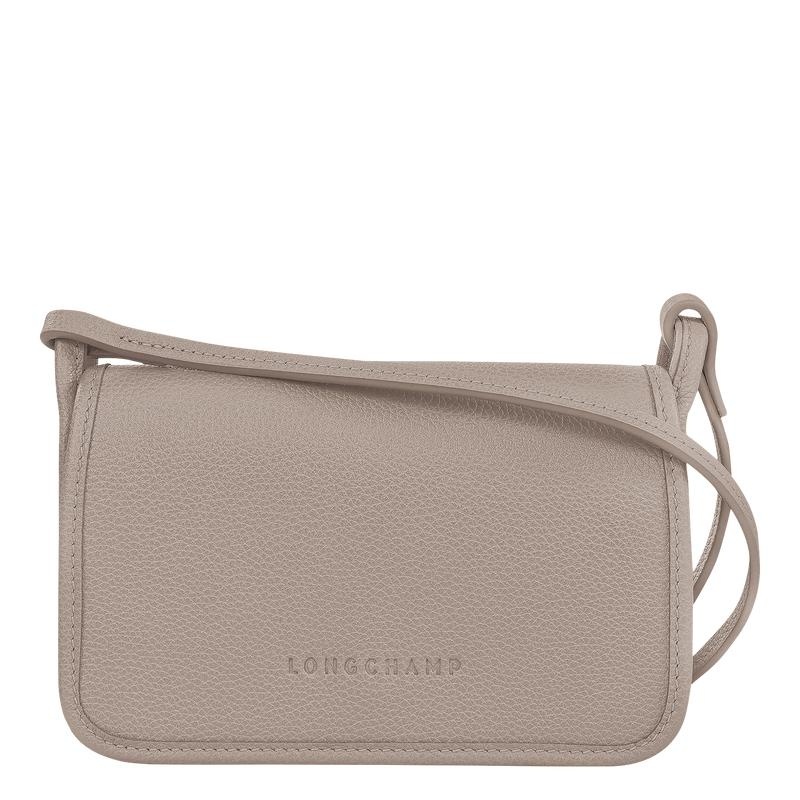 Turtledove Grey Women\'s Longchamp Le Foulonné XS Clutch Purse | 0578-GQXFS