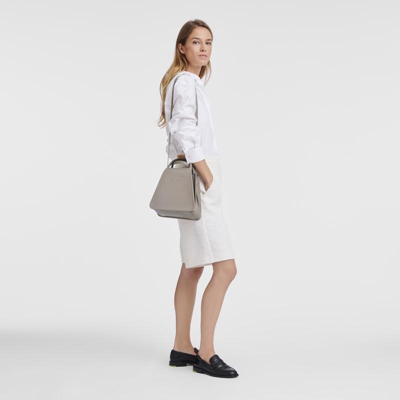 Turtledove Grey Women's Longchamp Le Foulonné S Handbags | 0572-ESCWP