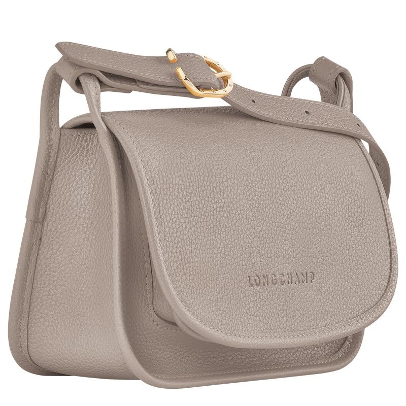 Turtledove Grey Women's Longchamp Le Foulonné S Crossbody Bags | 1970-EOGBF