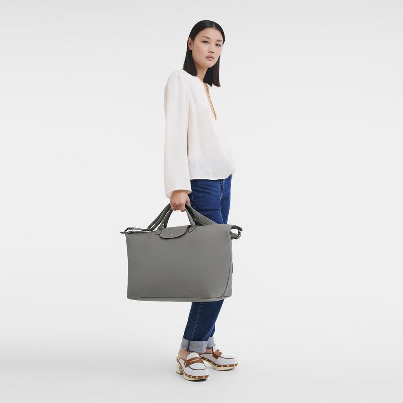 Turtledove Grey Women's Longchamp Le Pliage Xtra S Travel Bags | 0179-GFKJM