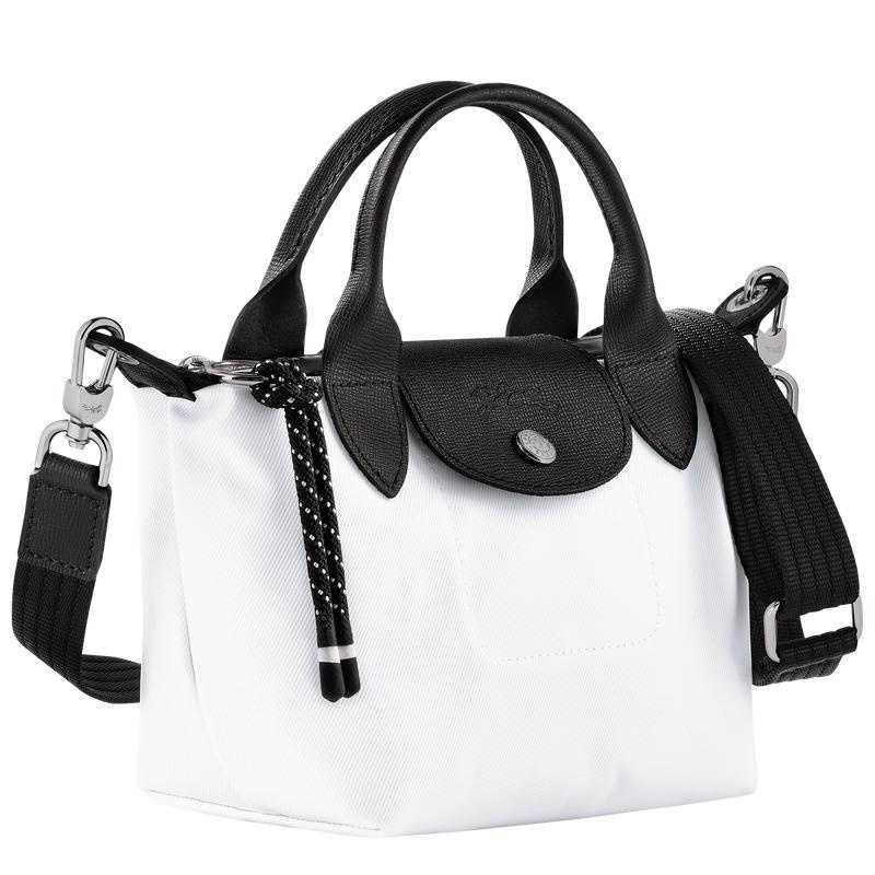 White Men's Longchamp Le Pliage Energy XS Handbags | 6924-DTQOR