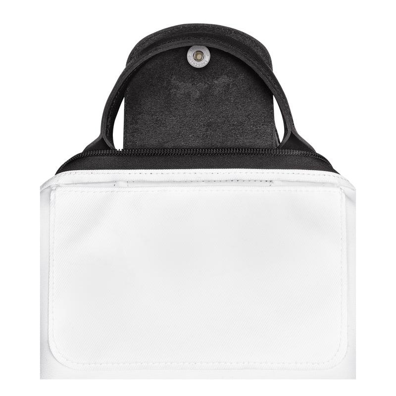 White Men's Longchamp Le Pliage Energy XS Handbags | 6924-DTQOR