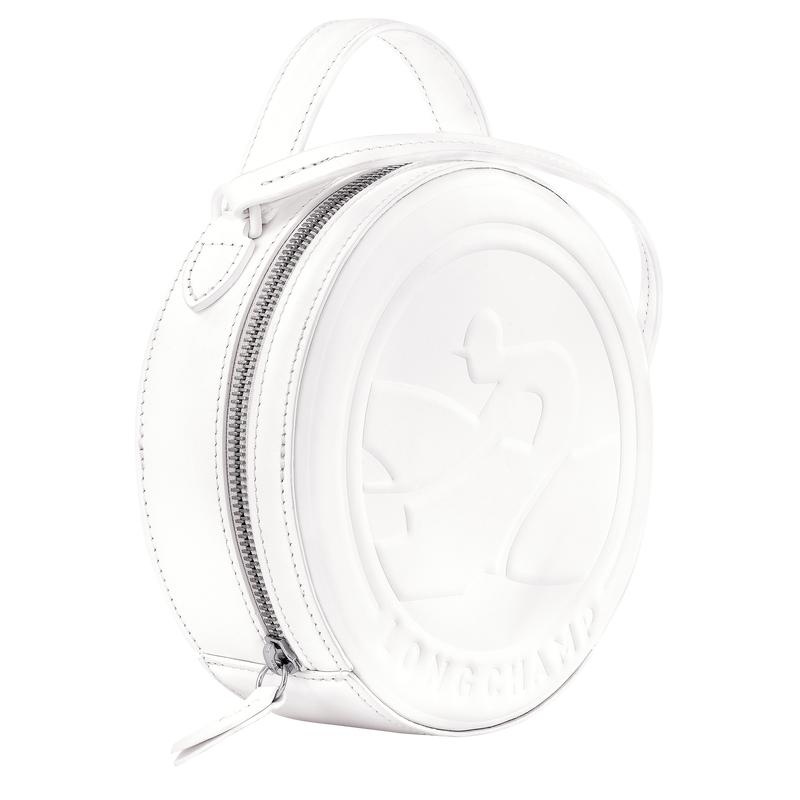 White Women's Longchamp Box-Trot XS Crossbody Bags | 1397-JBDFE