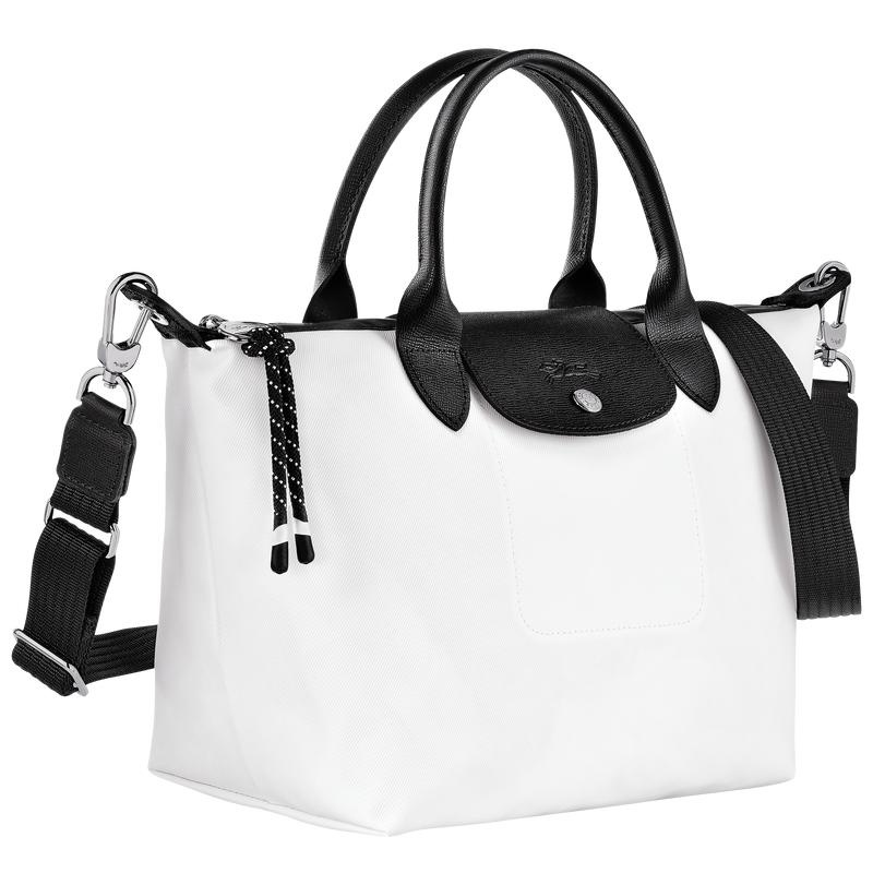 White Women's Longchamp Le Pliage Energy S Handbags | 8975-ZEUVS