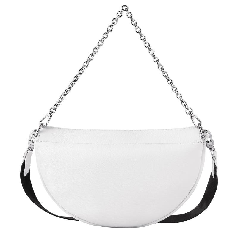 White Women's Longchamp Smile S Crossbody Bags | 0276-YLBUK