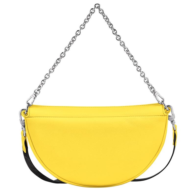 Yellow Women's Longchamp Smile S Crossbody Bags | 6205-YVWQJ